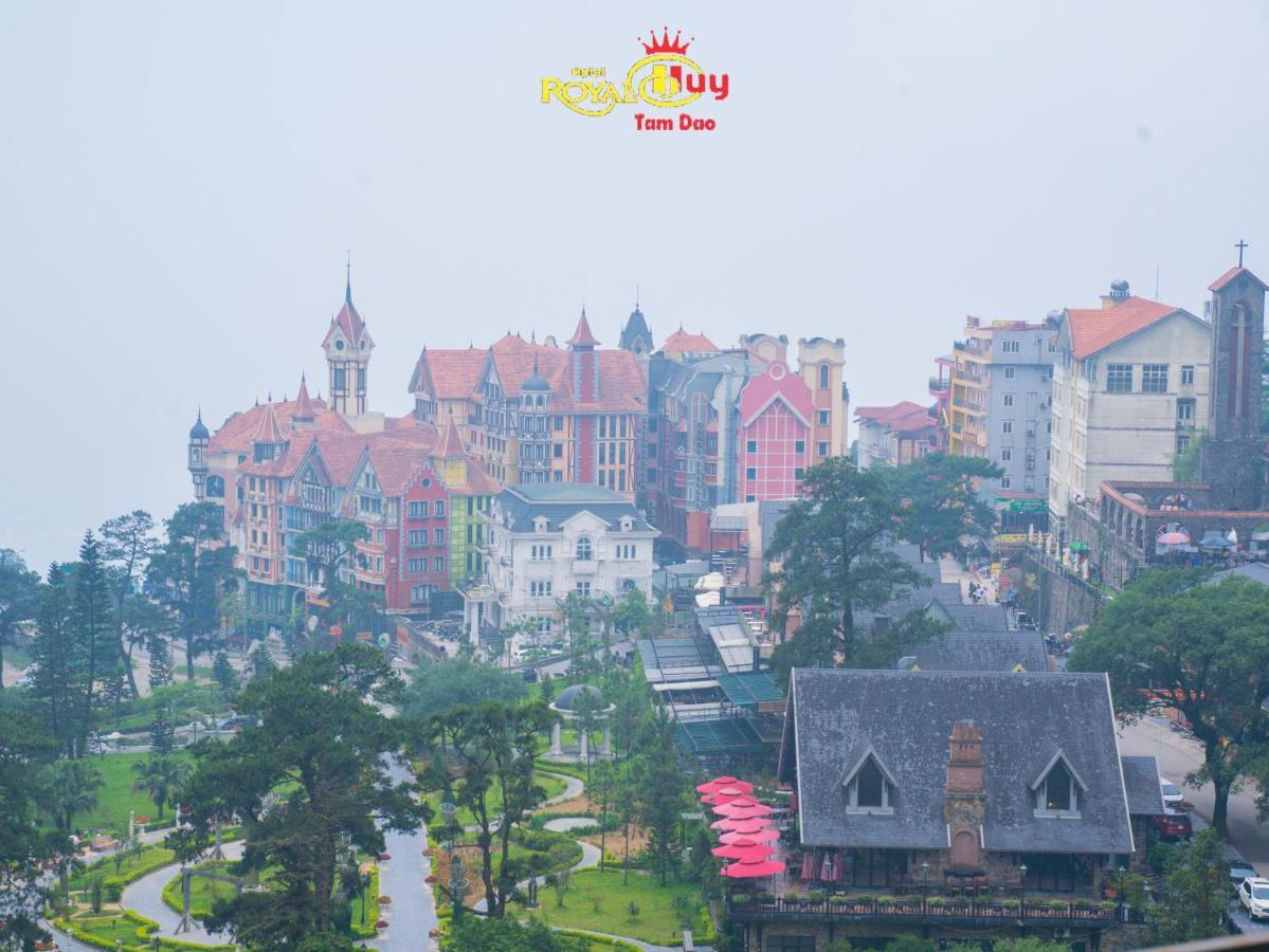 Royal Huy Hotel Tam Ðảo Exterior foto