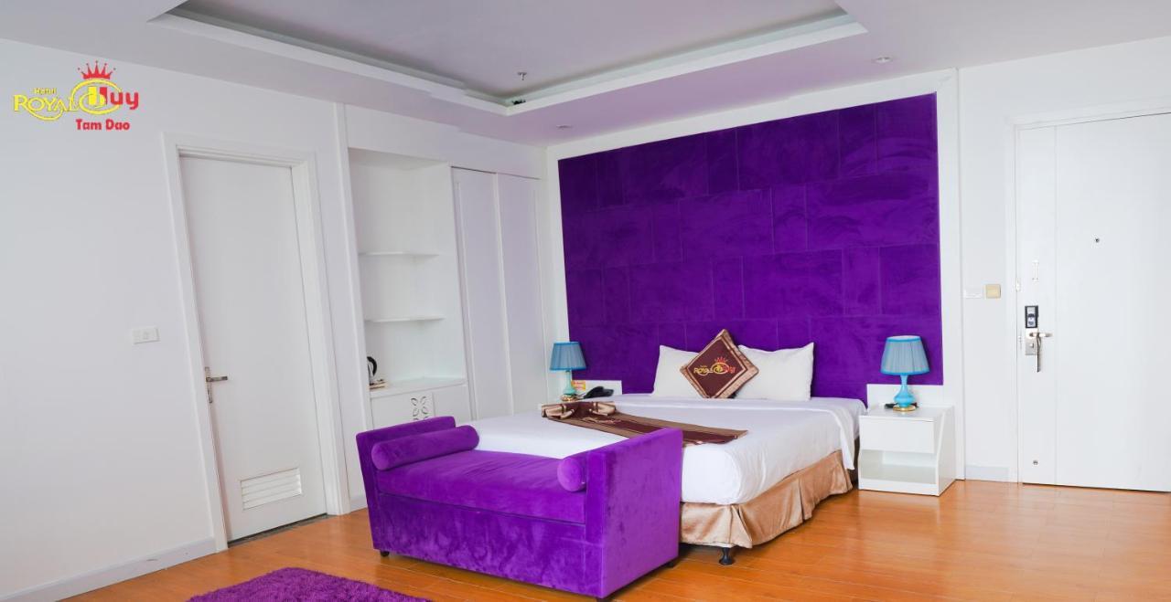 Royal Huy Hotel Tam Ðảo Exterior foto