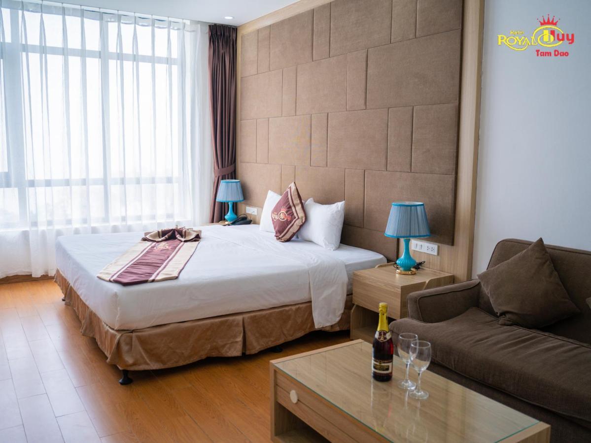 Royal Huy Hotel Tam Ðảo Exterior foto
