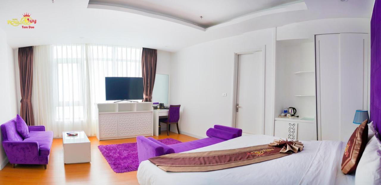 Royal Huy Hotel Tam Ðảo Exterior foto
