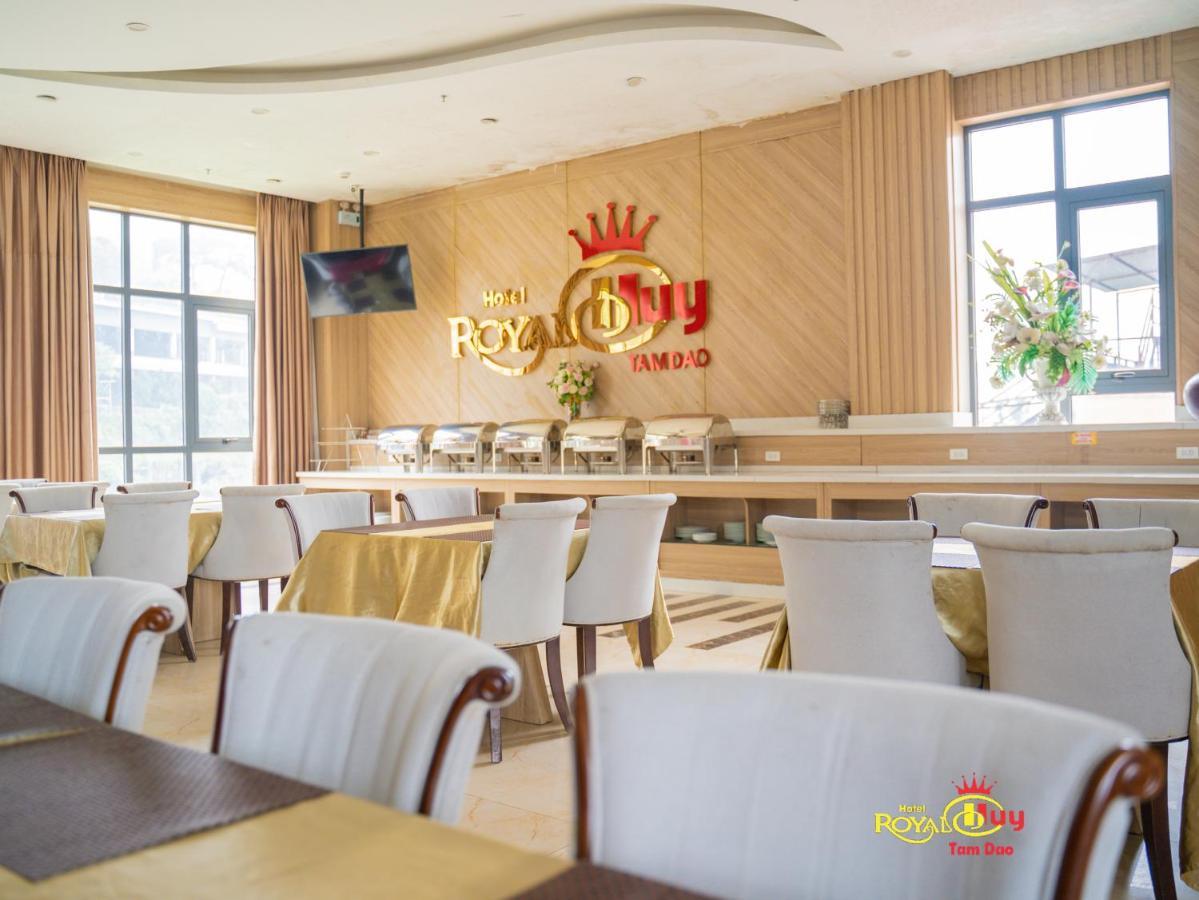 Royal Huy Hotel Tam Ðảo Exterior foto