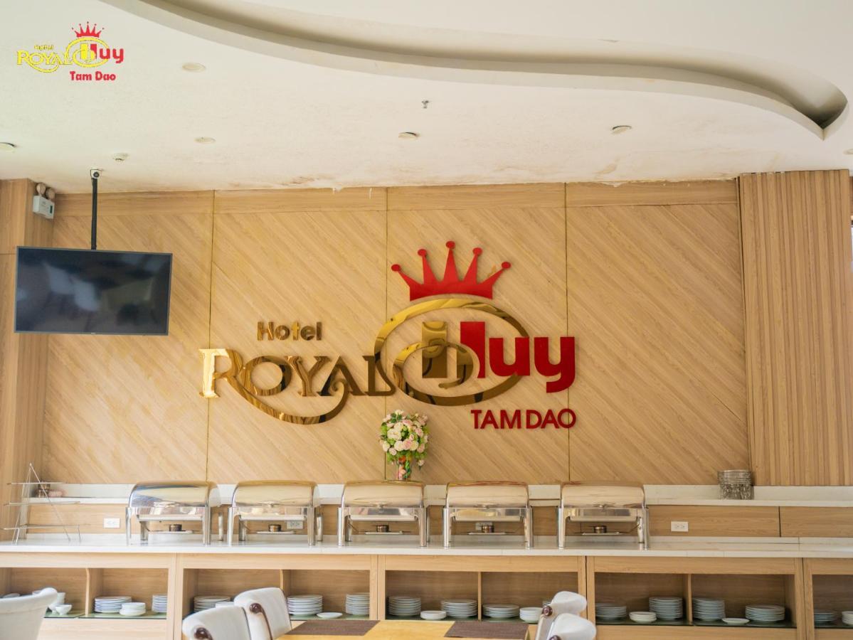 Royal Huy Hotel Tam Ðảo Exterior foto